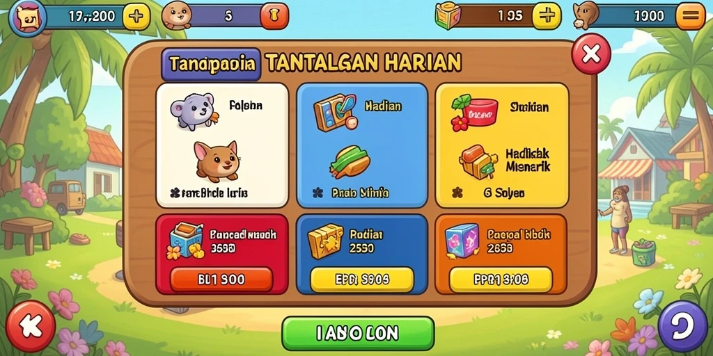 Tangkapan layar menunjukkan mode multiplayer yang seru.