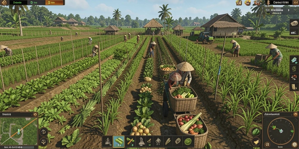 Screenshot aksi seru saat bertarung.