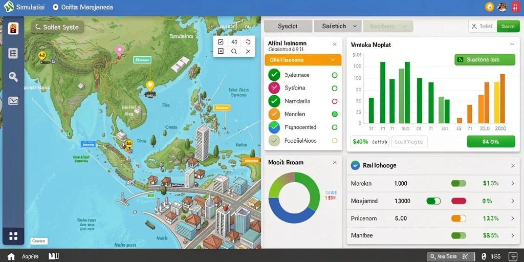 Screenshot menunjukkan mode multiplayer yang seru dalam JP6789.