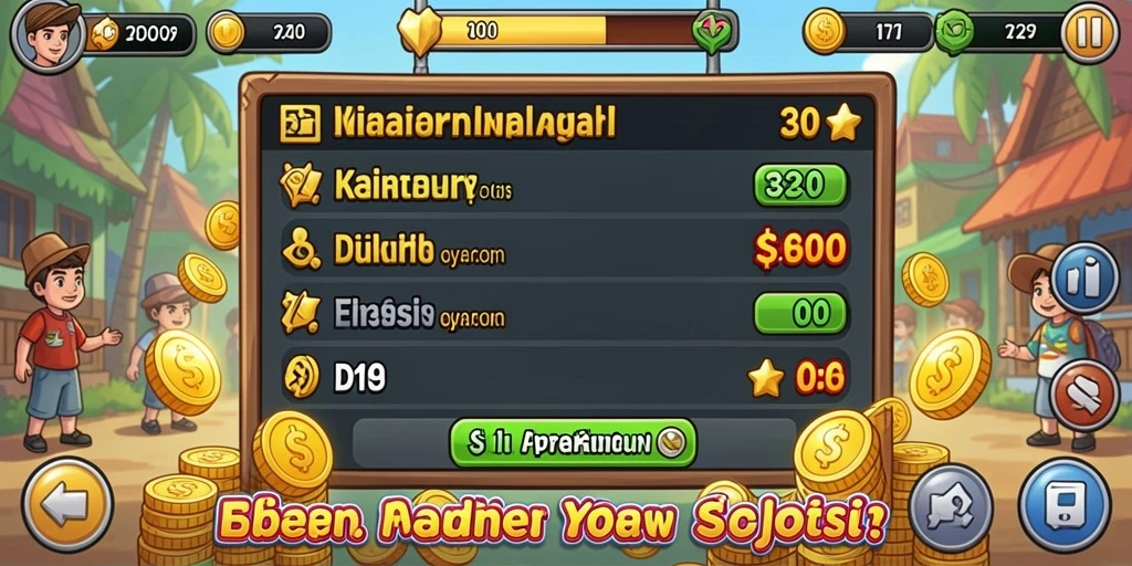 Tampilan level yang menantang dengan grafis yang memukau.