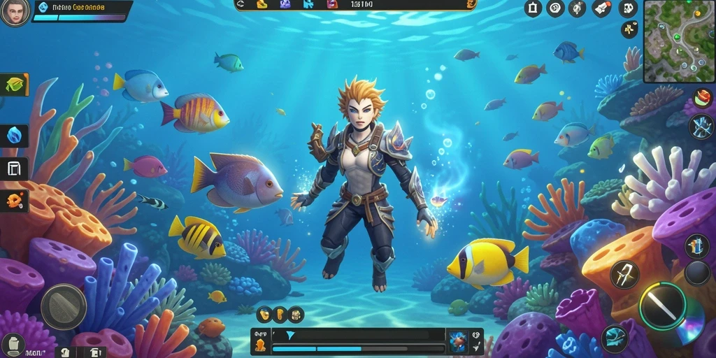 Screenshot dari gameplay yang menantang.