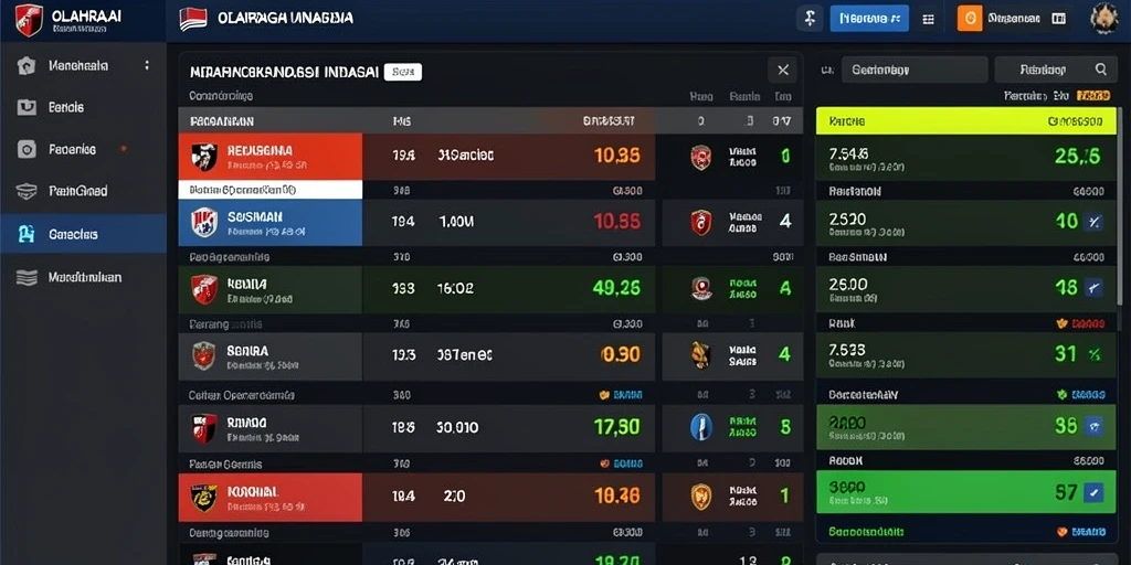Beragam jenis taruhan togel yang disediakan.